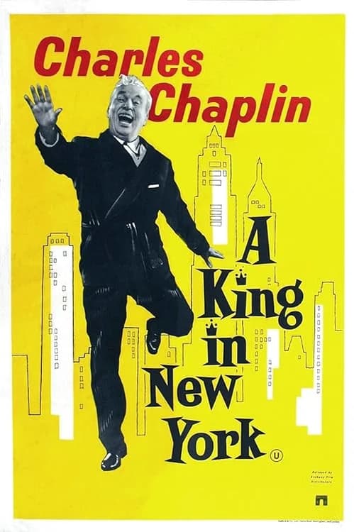 A King in New York film posteri