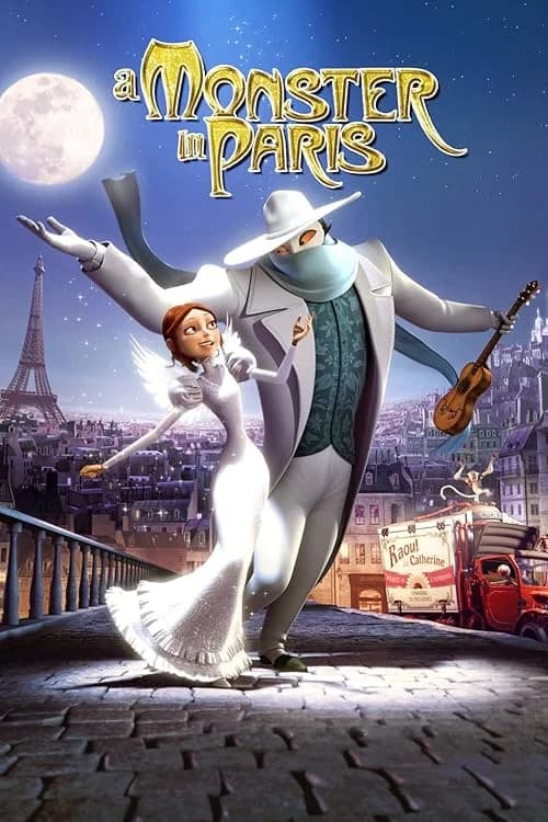 A Monster in Paris film posteri