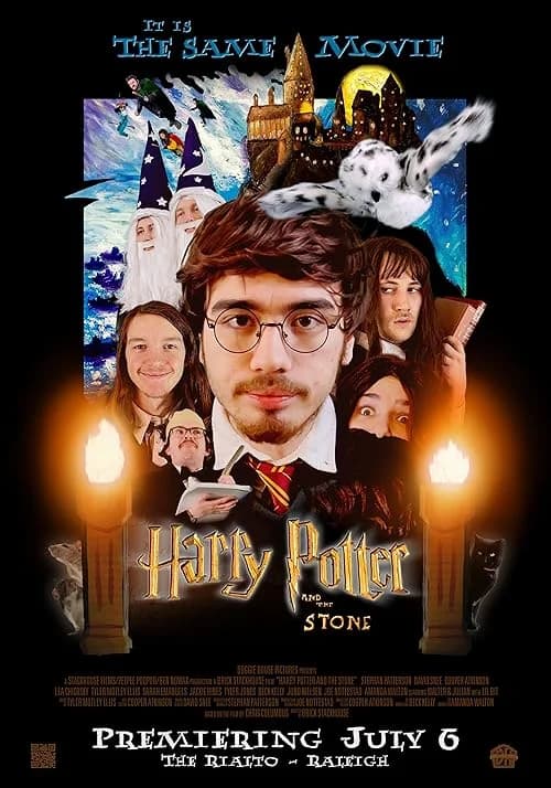 Harry Potter and the Stone film posteri