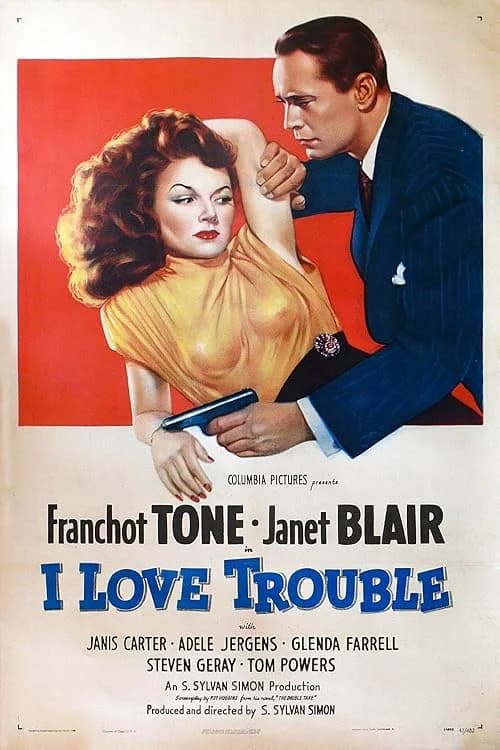 I Love Trouble film posteri
