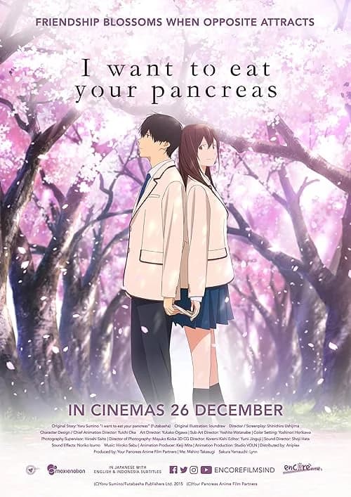 I Want to Eat Your Pancreas film posteri