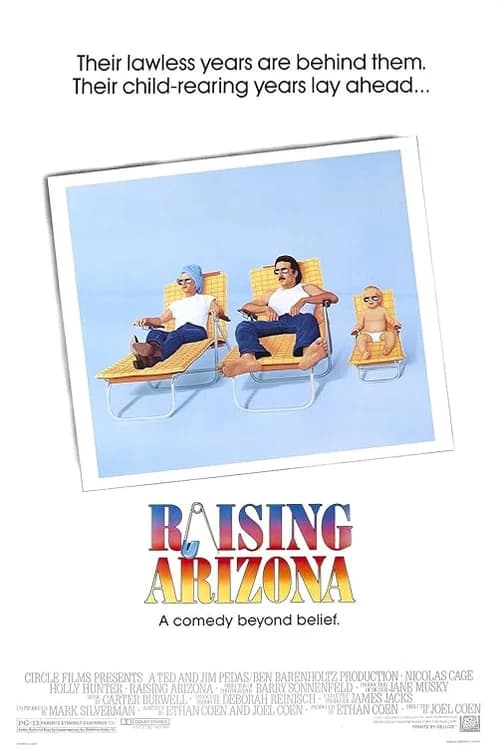 Raising Arizona film posteri