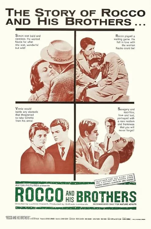 Rocco and His Brothers film posteri