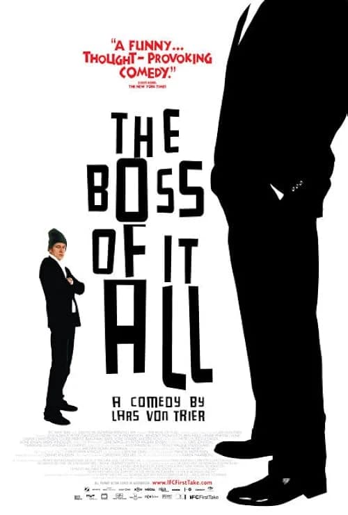 The Boss of It All film posteri