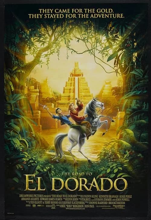 The Road to El Dorado film posteri